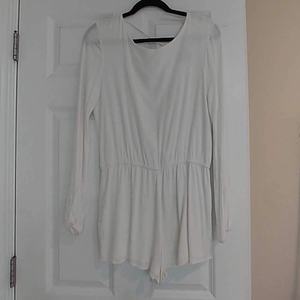 LuLus white romper